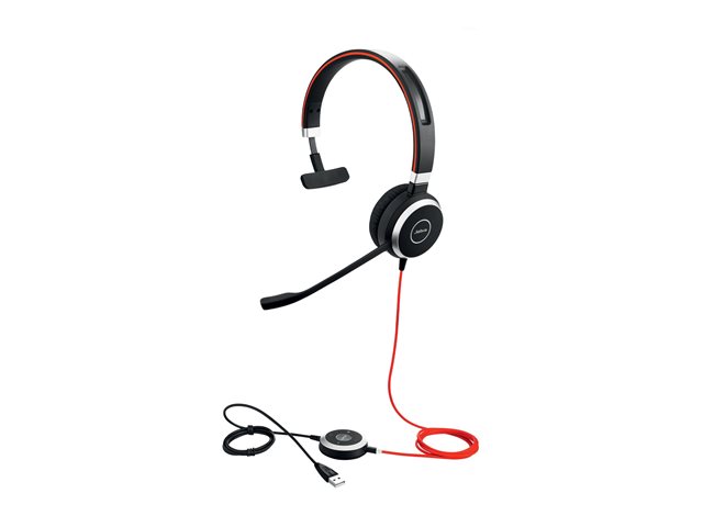 Jabra Evolve 40 UC mono - headset - 3.5 mm jack