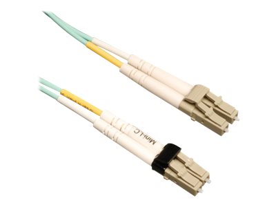 Eaton Tripp Lite Series 10Gb Duplex Multimode 50/125 OM3 LSZH Fiber Patch Cable (Mini-LC / LC) - Aqua, 1M (3 ft.) - patch cable - 1 m - aqua