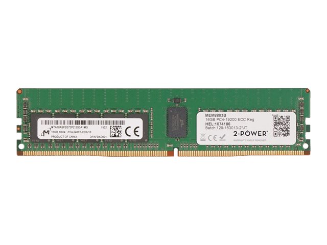 16GB DDR4 2400MHZ ECC RDIMM