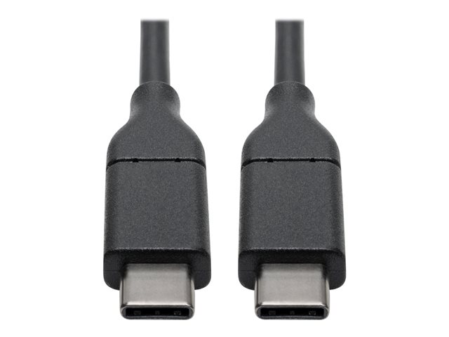 Eaton Tripp Lite Series USB-C Cable (M/M) - USB 2.0, 5A (100W) Rated, 3 ft. (0.91 m) - USB cable - 24 pin USB-C to 24 pin USB-C - 91.4 cm