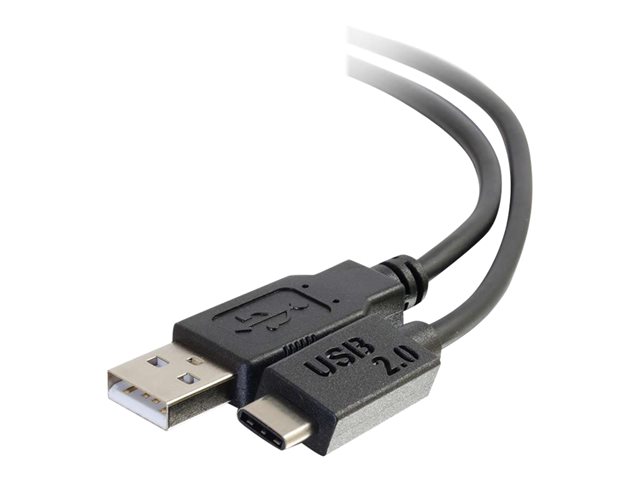 C2G 4m USB 2.0 USB Type C to USB A Cable M/M - USB C Cable Black - USB-C cable - USB to 24 pin USB-C - 4 m