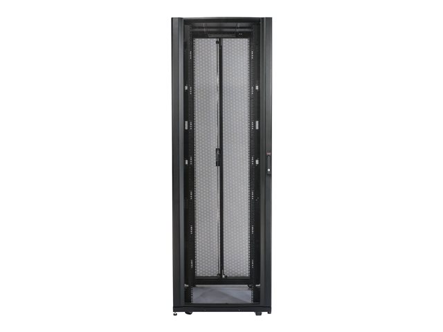 APC NetShelter SX Enclosure with Sides - Rack - black - 48U - 19"*** SPECIAL DELIVERY - SHIPS DIRECT FROM VENDOR - INFORMATION REQUIRED - CALL SALES FOR COST**