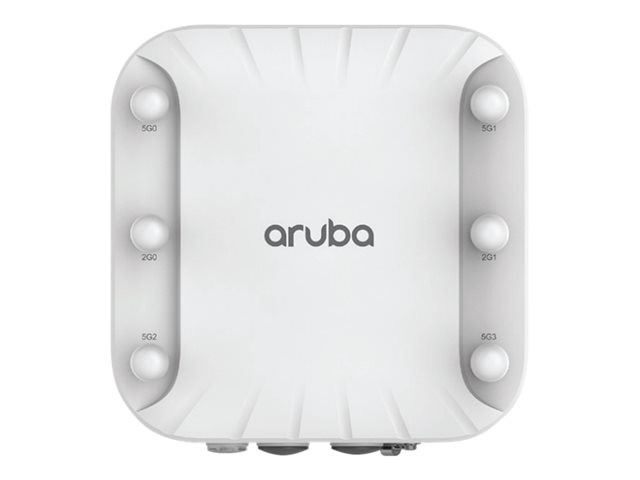 HPE Aruba AP-518 (RW) - Hardened - radio access point - ZigBee, Bluetooth, Wi-Fi 6 - 2.4 GHz, 5 GHz