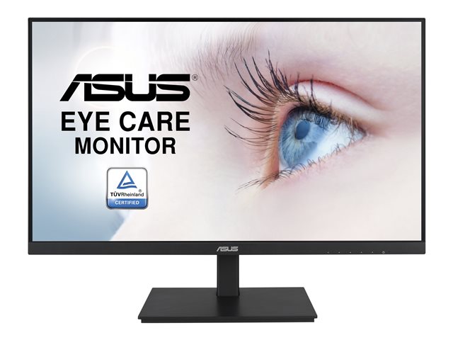 ASUS VA24DQSB - LED monitor - 23.8" - 1920 x 1080 Full HD (1080p) @ 75 Hz - IPS - 250 cd/m² - 1000:1 - 5 ms - HDMI, VGA, DisplayPort - speakers