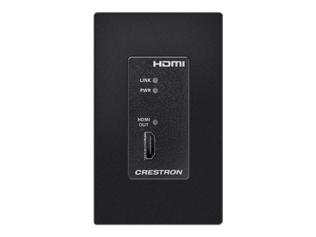 Crestron HD-RX-4KZ-101-1G-B - Video/audio extender - receiver - DM Lite - over CATx - up to 70 m
