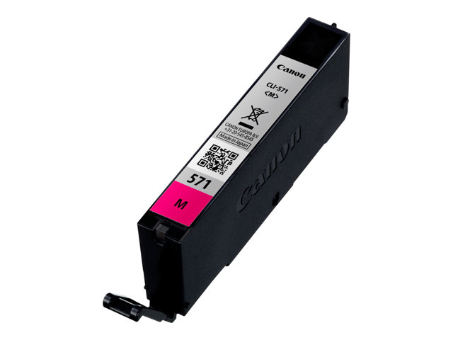 Canon CLI-571M - 7 ml - magenta - original - ink tank - for PIXMA TS5051, TS5053, TS5055, TS6050, TS6051, TS6052, TS8051, TS8052, TS9050, TS9055