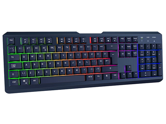 CIT Rainbow Keyboard Mouse & Headset Combo