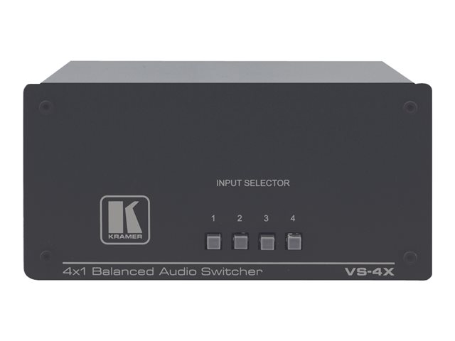 Kramer VS-4X - audio switch - 4 ports