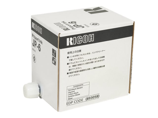 Ricoh JP6 - black - original - ink cartridge