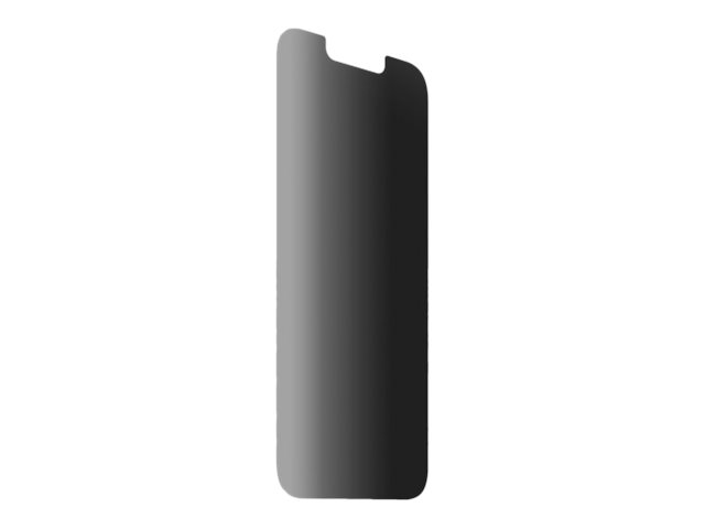 OtterBox Amplify Glass Antimicrobial - Screen protector for mobile phone - glass - with privacy filter - 2-way - clear - for Apple iPhone 14