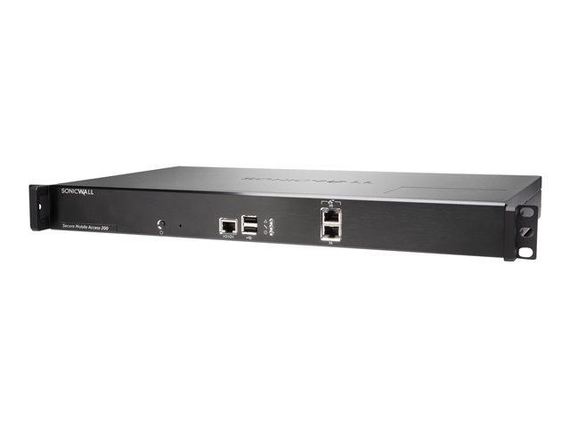 SonicWall Secure Mobile Access 210 - security appliance - with 3 years 24x7 Support