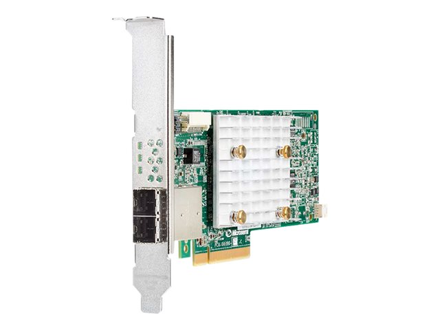 HPE Smart Array E208e-p SR Gen10 - Storage controller (RAID) - 8 Channel - SATA 6Gb/s / SAS 12Gb/s - RAID 0, 1, 5, 10 - PCIe 3.0 x8 - for ProLiant DL325 Gen10, DL345 Gen10, DL360 Gen10, DL380 Gen10, ML30 Gen10, XL220n Gen10