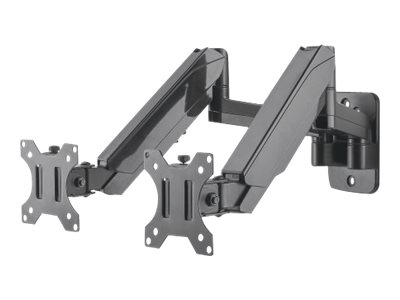 TV/MONITOR WALL MOUNT DUAL- FULL MOTION 32IN 100X100 16KG
