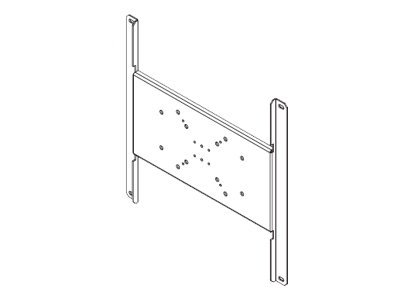 Peerless PLP V4X4 mounting component - for flat panel - black