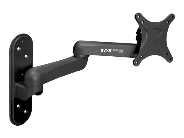 Eaton Tripp Lite Series Display TV LCD Wall Monitor Mount Fixed Arm Swivel/Tilt 13" to 27" TVs / EA / Flat-Screens bracket - for LCD display - black