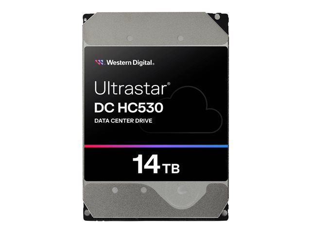 WD Ultrastar DC HC530 WUH721414AL5204 - hard drive - 14 TB - SAS 12Gb/s