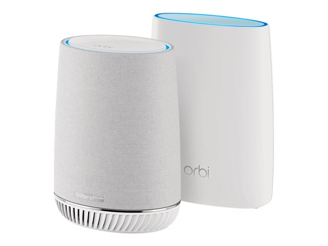 NETGEAR Orbi RBK50V - Wi-Fi system - Wi-Fi 5 - desktop - with Orbi Voice Smart Speaker (RBK50V)