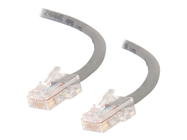 C2G Cat5e Non-Booted Unshielded (UTP) Network Patch Cable - patch cable - 20 m - grey