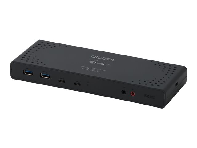 DICOTA i-tec - docking station - USB-C - HDMI, DP - 1GbE