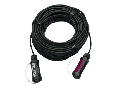 Magenta ARMORED - DisplayPort extension cable - DisplayPort to DisplayPort - 100 m