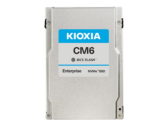 KIOXIA CM6-V Series KCM61VUL12T8 - SSD - Enterprise, Mixed Use - 12800 GB - PCIe 4.0 (NVMe)