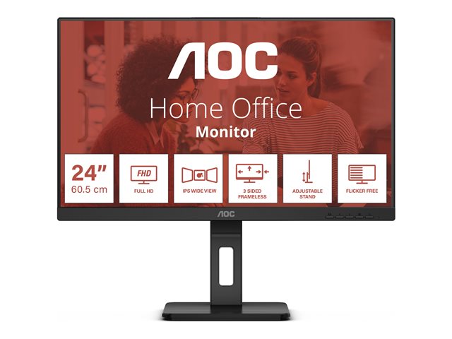 AOC 24E3QAF - LED monitor - Full HD (1080p) - 24" - HDR