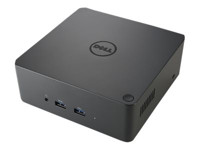 Dell Dual USB-C Thunderbolt Dock TB18DC - docking station - USB-C / Thunderbolt 3 - VGA, HDMI, DP, Mini DP, Thunderbolt - 1GbE
