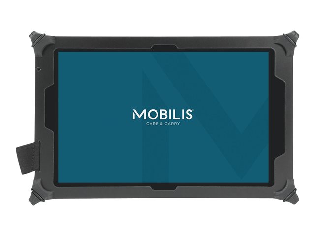RESIST CASE FOR GALAXY TAB ACTI WITH ELASTIC HAND STRAP BLACK