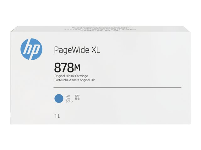 HP 878M - cyan - original - PageWide XL - ink cartridge
