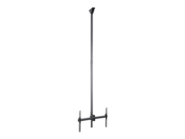 StarTech.com Ceiling TV Mount - 8.2' to 9.8' Long Pole - Full Motion - Supports Displays 32" to 75" - For VESA Mount Compatible TVs (FPCEILPTBLP) bracket - for flat panel - black