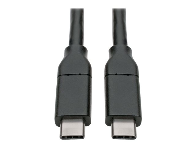 Eaton Tripp Lite Series USB-C Cable (M/M), USB 2.0, 5A (100W) Rated, USB-IF Certified, 13 ft. (3.96 m) - USB-C cable - 24 pin USB-C to 24 pin USB-C - 4 m