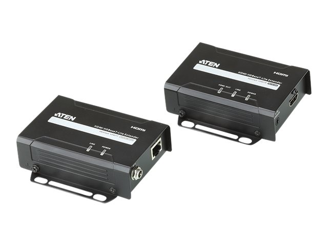 ATEN VanCryst VE801 HDMI HDBaseT-Lite Extender, Transmitter and Receiver - video/audio extender - HDBaseT