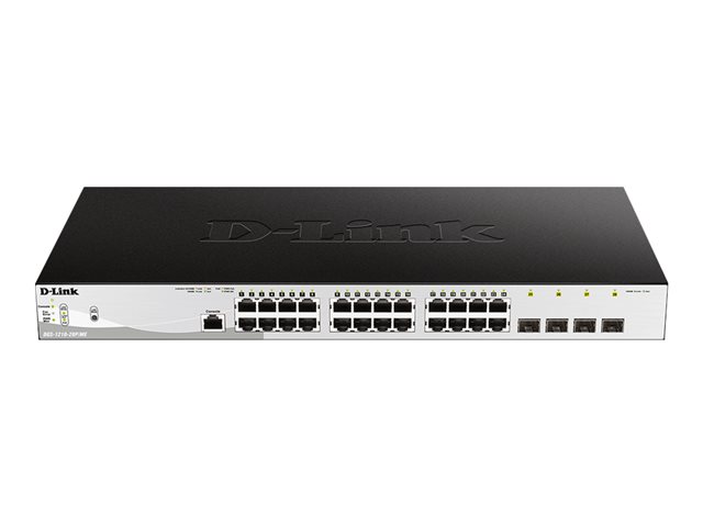 D-Link DGS 1210-28P/ME - switch - 28 ports - Managed - rack-mountable