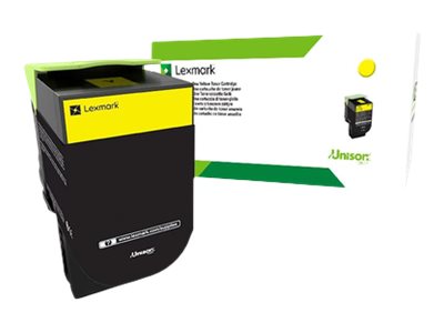 Lexmark - yellow - original - toner cartridge