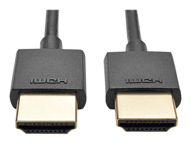 Eaton Tripp Lite Series Slim High-Speed HDMI Cable with Ethernet and Digital Video with Audio, UHD 4K (M/M), 6 ft. (1.83 m) - HDMI cable with Ethernet - 1.8 m