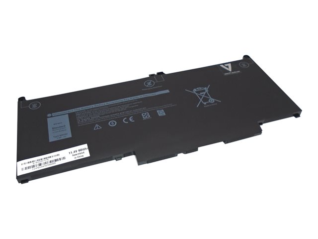 V7 - laptop battery - replacement - Li-Ion - 7894 mAh - 60 Wh