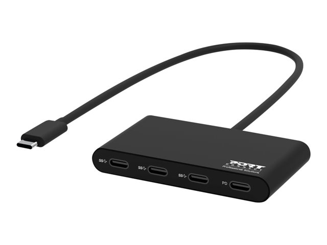 USB HUB TYPE C - 4 PORTS TYPE C - PD 100W