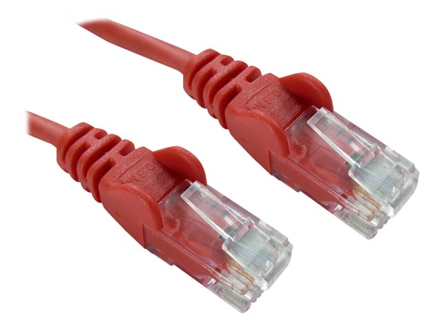 Cables Direct network cable - 5 m - red