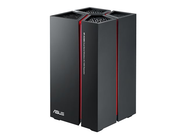Wireless AC1900 repeater with USB 3.0 and 5 Gigabit Ethernet ports RP-AC68
