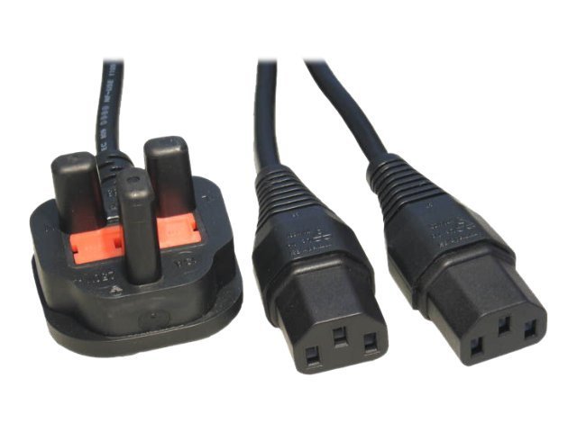 Cables Direct - power splitter - IEC connector to power