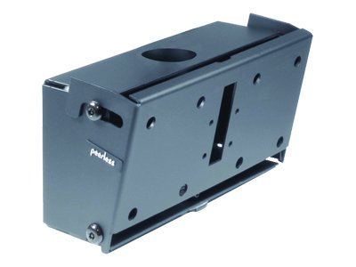 Peerless Solid-Point Flat Panel Straight Column Mount PLCM 2 mounting kit - for flat panel - black