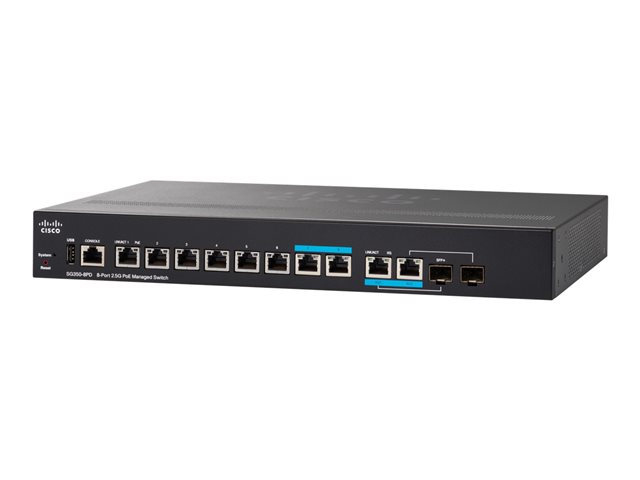 Cisco Small Business SG350-8PD - switch - 8 ports - Managed