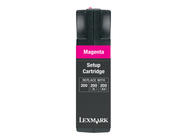 Lexmark Cartridge No. 200XLA - High Yield - magenta - original - ink cartridge - LCCP
