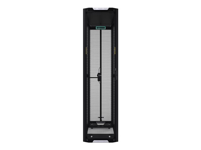HPE 600mm x 1200mm G2 Enterprise Shock Rack - Rack - black with silver accents - 48U - 19"