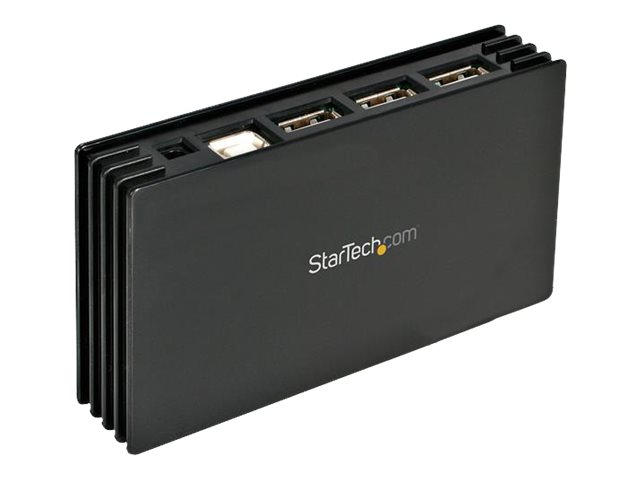 Startech 7 Port USB 2.0 Hub Portable and Compact Bus Powered USB 2.0 Extender USB Multiport Expander (ST7202USB) - Hub - 7 x USB 2.0 - desktop