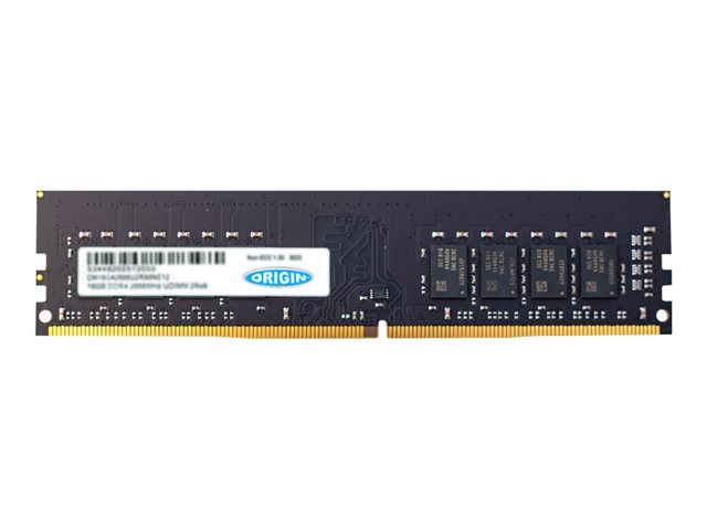 Origin Storage - DDR4 - module - 16 GB - DIMM 288-pin - unbuffered