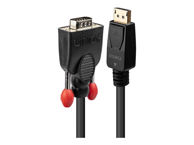 1M ACTIVE DISPLAYPORT TO VGA CABLE BLACK