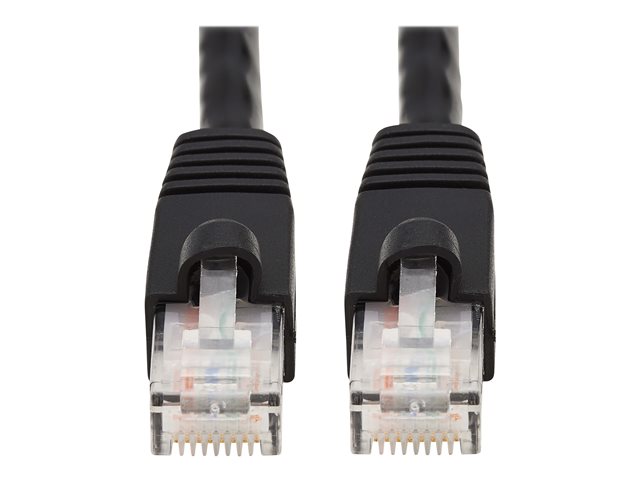 Eaton Tripp Lite Series Cat6a 10G Snagless UTP Ethernet Cable (RJ45 M/M), Black, 10 ft. (3.05 m) - patch cable - 3.05 m - black