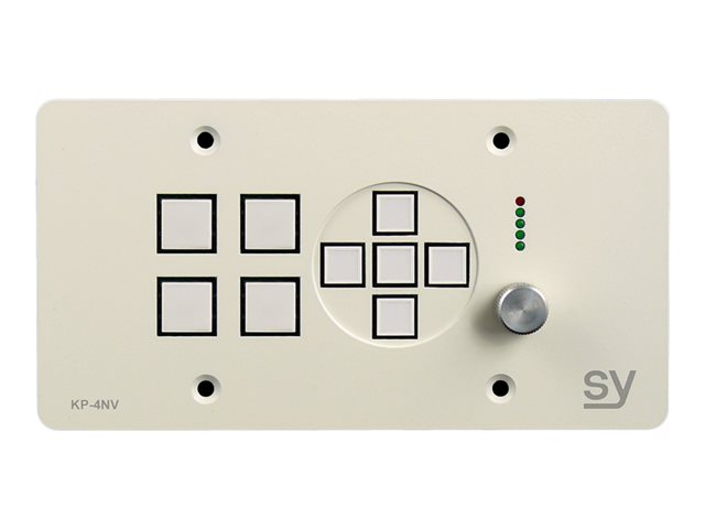 SY KP4NV button panel - matt white