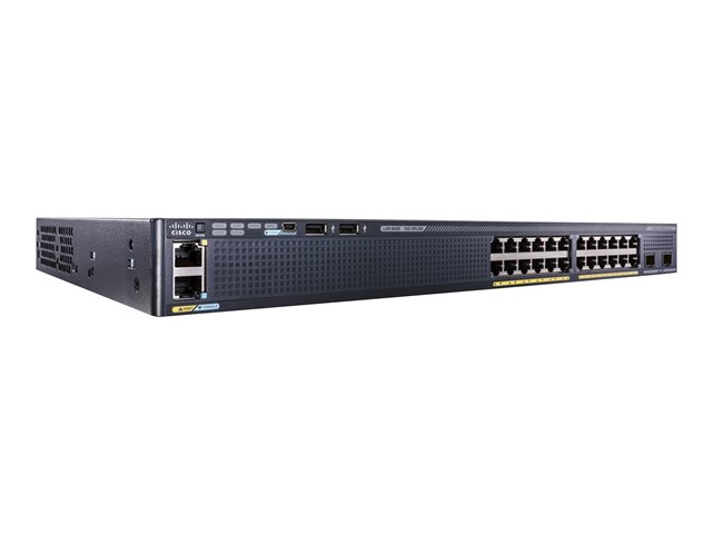 Cisco Catalyst 2960X-24TS-L - switch - 24 ports - Managed - rack-mountable